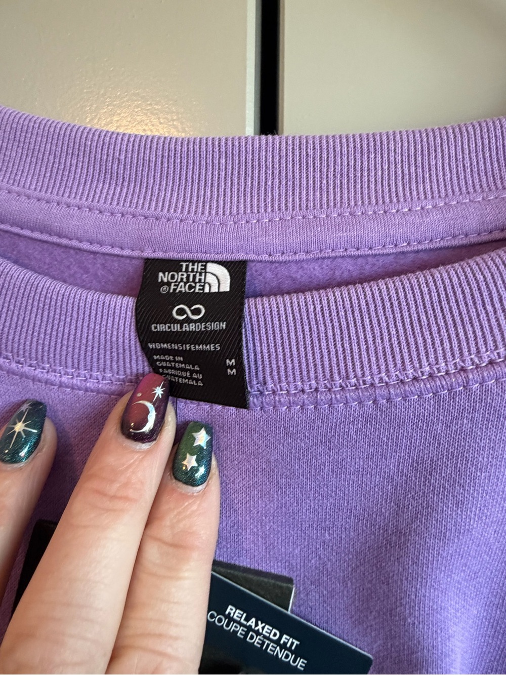 The North Face Lavender Crewneck Sweatshirt - Picture 3 of 5